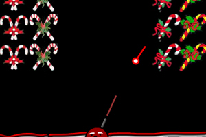 射击圣诞糖果
