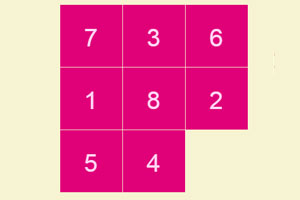 数字块滑动拼图
