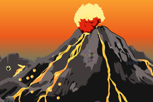 活火山逃生