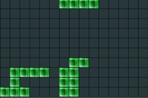 绿色俄罗斯方块
